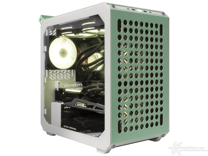 Cooler Master Qube 500 Flatpack 5. Assemblaggio - Parte Terza 8