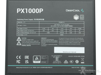 DeepCool PX1000P 2. Visto da vicino 7