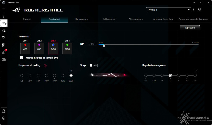 ASUS ROG Keris II Ace 4. Armoury Crate 4