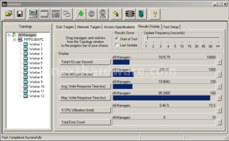 Kingston SSDNow V+100 96GB 11. Test: Endurance Iometer Sequenziale 9