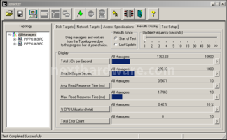 Kingston SSDNow V+100 96GB 11. Test: Endurance Iometer Sequenziale 1