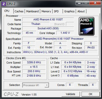 AMD Phenom II X6 1100T Black Edition 1. AMD Phenom II X6 1100T Black Edition 1
