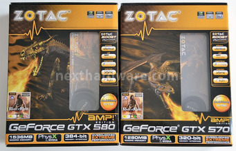 Zotac GeForce GTX 580 e 570 AMP! Edition 1. Zotac GeForce GTX 580 e 570 AMP! Edition 3