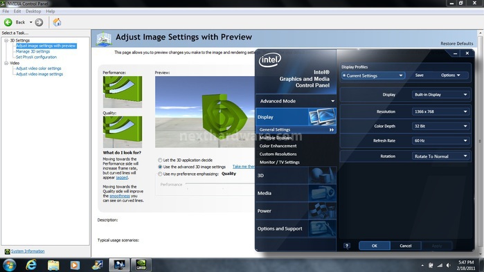Acer Aspire 5750G 2. NVIDIA Optimus e GeForce GT 540M 2