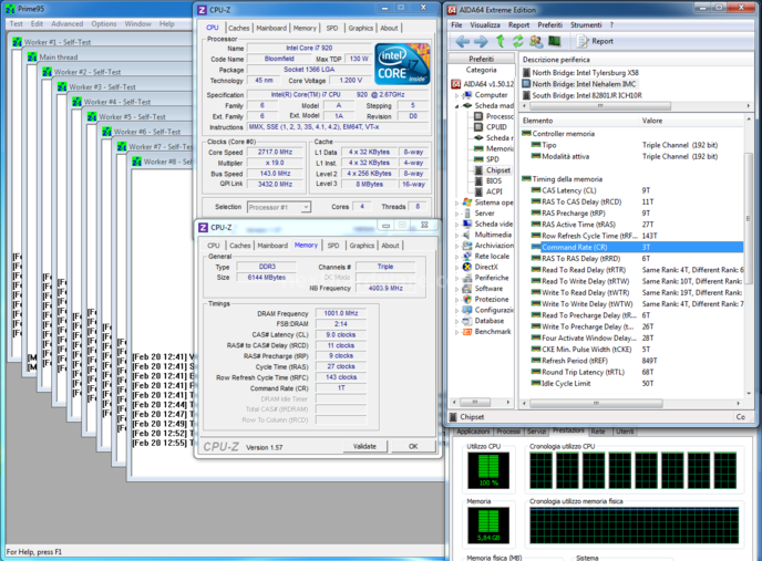 Patriot Viper Xtreme: DDR3 PC16000 a 2000MHz 4. Test delle memorie - Stabilità 1