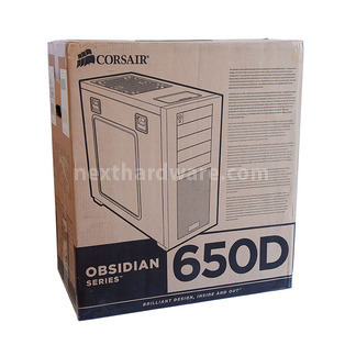 Corsair Obsidian 650D : la classe non è acqua 1. Packaging & Bundle 1