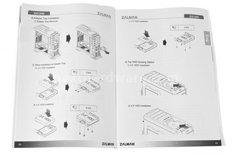 Zalman GS1200 : sobria eleganza 1. Packaging e bundle 13
