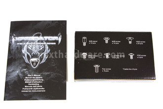 Aerocool XPREDATOR Black Edition 1. Packaging e Bundle 3