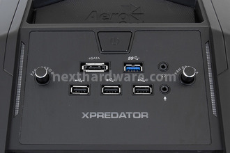 Aerocool XPREDATOR Black Edition 4. Visto da vicino - Esterno - Parte Seconda 5