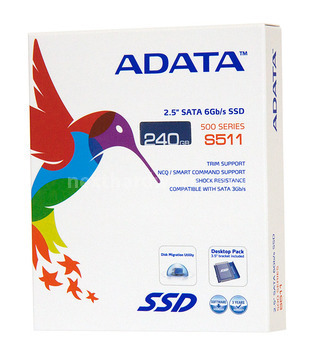 ADATA S511 240GB 1. Box & Bundle 1