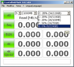 ADATA S511 240GB 11. CrystalDiskMark e ATTO Disk 2