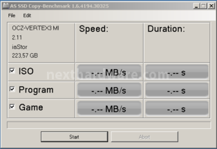 OCZ Vertex 3 Max IOPS 240GB 12. AS SSD BenchMark 2