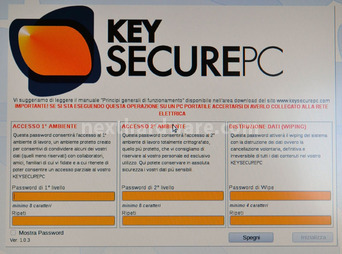 KeySecurePC Platinum 4. Inizializzazione, Aggiornamenti e Driver 1