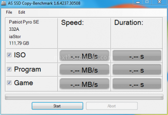 Patriot Pyro SE 120GB 12. AS SSD Benchmark 2