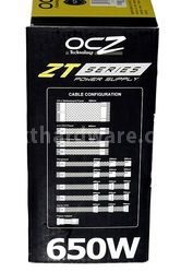 OCZ ZT 650W 1. Box & Specifiche Tecniche 4