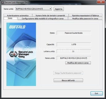 BUFFALO MiniStation Extreme USB 3.0 1TB 3. Crittografia AES 256 bit 7