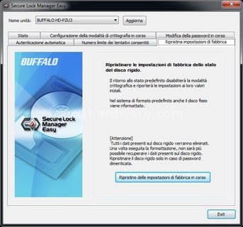BUFFALO MiniStation Extreme USB 3.0 1TB 3. Crittografia AES 256 bit 5