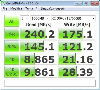 Zotac ZBOX nano XS AD11 Plus e ID80 Plus 9. ATTO, AS SSD, CristalDiskMark 7
