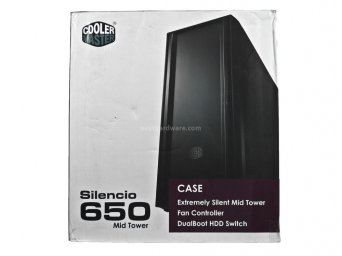 Cooler Master Silencio 650 1. Packaging & Bundle 1