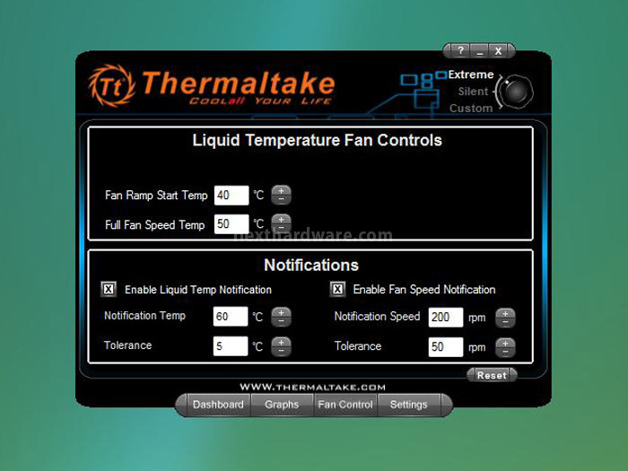 Thermaltake Water 2.0 Pro & Extreme 5. Software di gestione 4