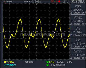 PC Power & Cooling Silencer Mk III 1200W 12. Test: accensione e ripple 9