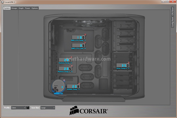 Corsair AX860i Digital 16. Il software 1