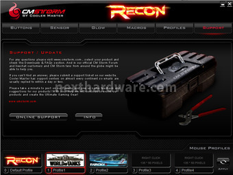 CM Storm Recon 4. Impostazione Macro 8