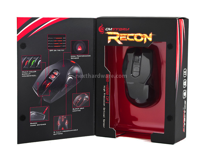 CM Storm Recon 1. Packaging e bundle 3