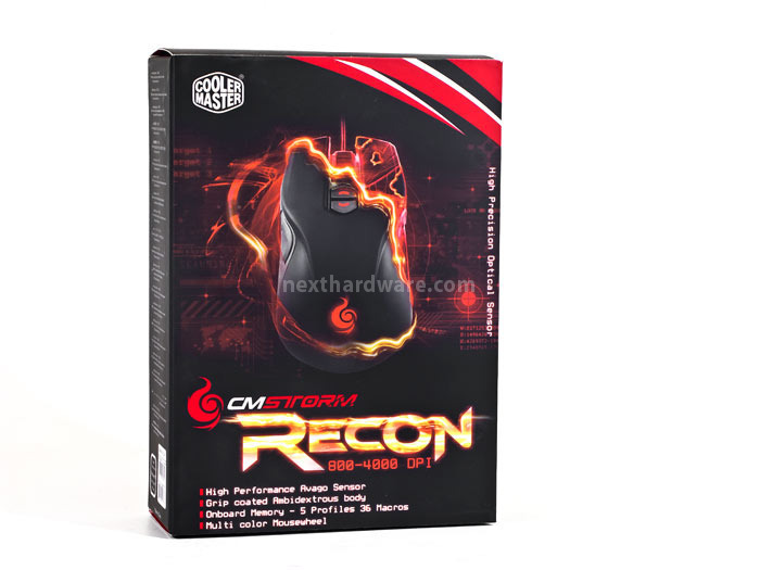 CM Storm Recon 1. Packaging e bundle 1