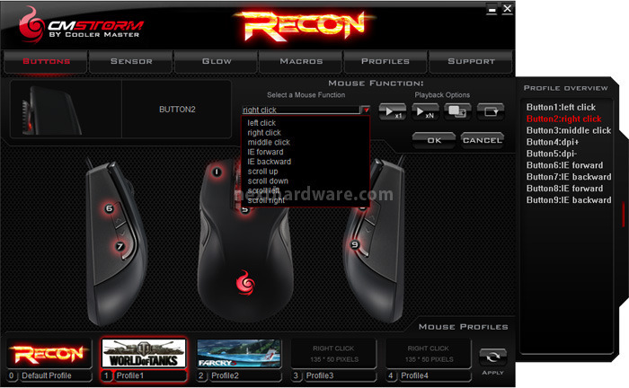 CM Storm Recon 3. Software di gestione 3