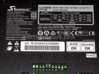 Seasonic Platinum-400 Fanless 2. Visto da vicino 8