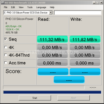 Silicon Power Diamond D20 6. AS SSD Benchmark 3