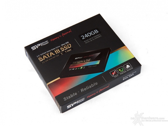Silicon Power S55 240GB 1. Confezione & Bundle 1