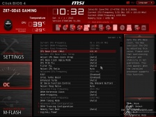 MSI Z87-GD65 Gaming e Intel Core i7-4770K 9. MSI Click BIOS 4 - Overclock 1