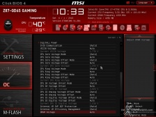MSI Z87-GD65 Gaming e Intel Core i7-4770K 9. MSI Click BIOS 4 - Overclock 2