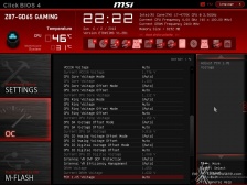 MSI Z87-GD65 Gaming e Intel Core i7-4770K 9. MSI Click BIOS 4 - Overclock 4