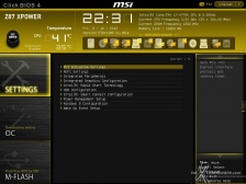 MSI Z87 Xpower 8. MSI Click BIOS 4 - Impostazioni generali 4