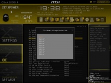 MSI Z87 Xpower 9. MSI Click BIOS 4 - Overclock 8