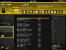 MSI Z87 Xpower 9. MSI Click BIOS 4 - Overclock 12