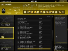 MSI Z87 Xpower 9. MSI Click BIOS 4 - Overclock 2