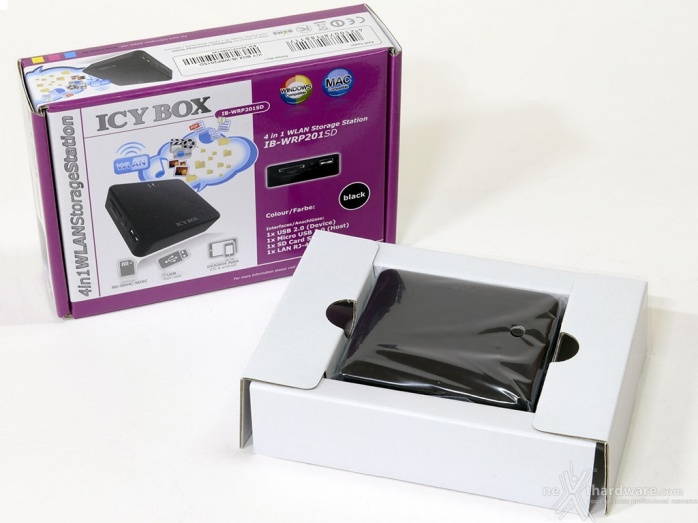 ICY BOX IB-WRP201SD 1. Confezione e bundle 3