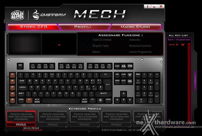 CM Storm Mech & Reaper 5. Software di gestione - Mech AP 1