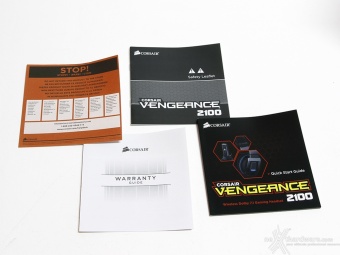 Corsair Vengeance 2100 Dolby 7.1 Wireless Gaming Headset 1. Confezione e bundle 4