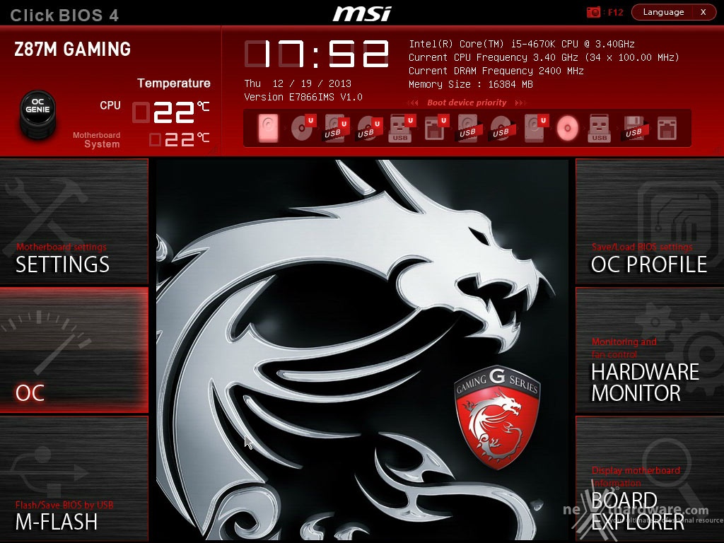 Msi click bios 4 установка windows 10