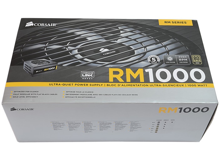 Corsair RM1000 1. Confezione & Specifiche Tecniche 1