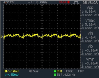 Corsair RM1000 12. Accensione e ripple 5