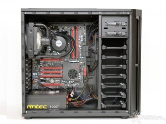 Antec P100 7. Montaggio componenti 3