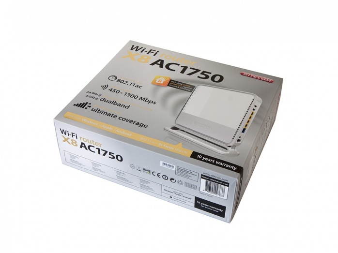 Sitecom X8 AC1750 WLR-8100 & AC1200 WLA-7100 1. Sitecom X8 AC1750 WLR-8100 - Unboxing 1