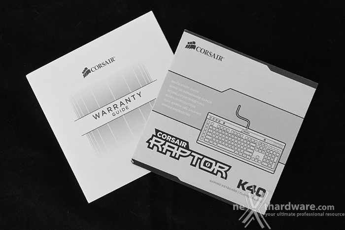 Corsair Raptor K40 & M45 1. Packaging e bundle 4