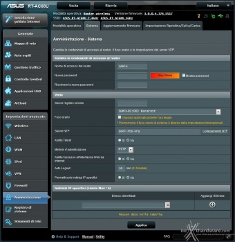 ASUS RT-AC68U & PCE-AC68 5. Interfaccia grafica - Impostazioni avanzate 28